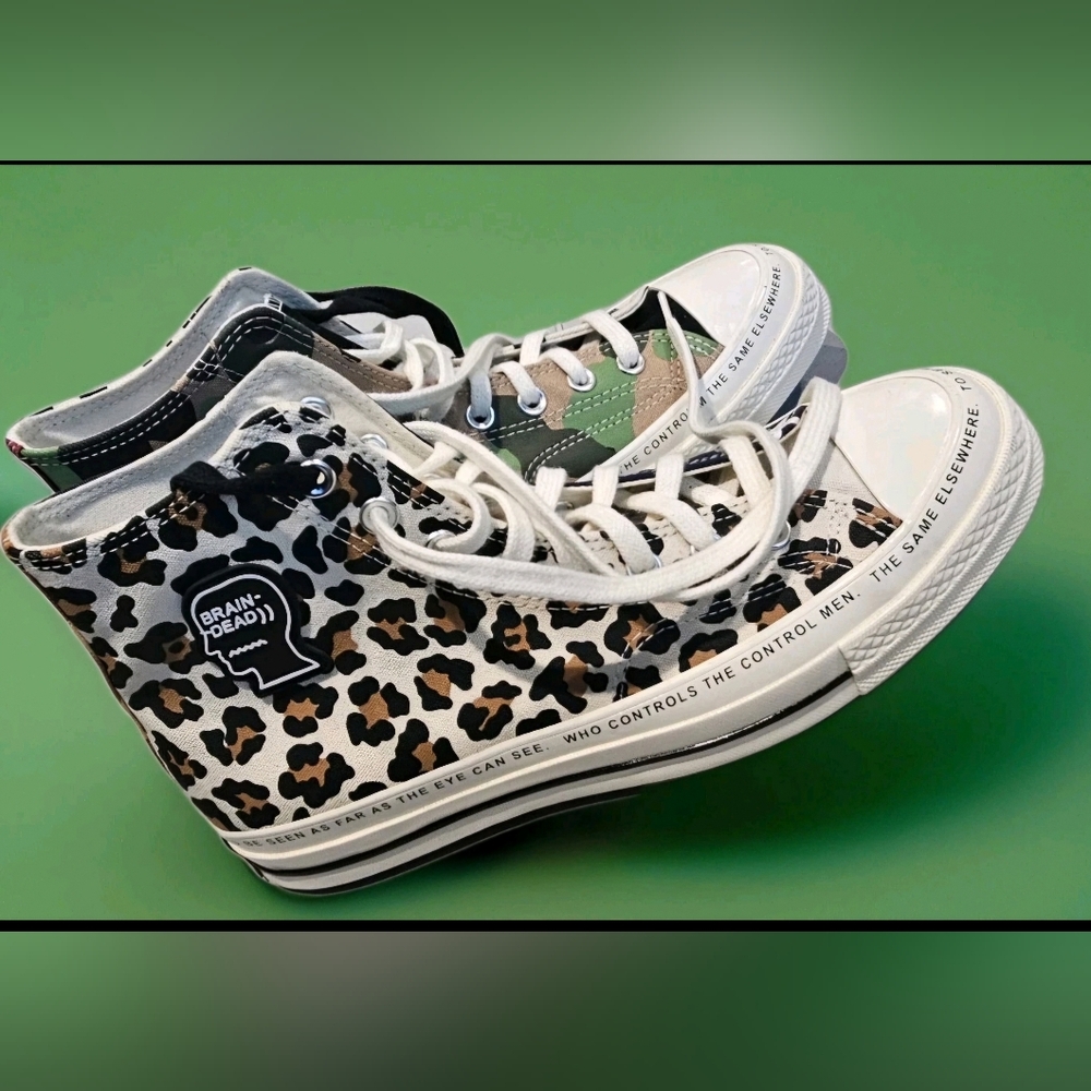 CONVERSE ALL-STAR Brain Dead LIMITED EDITION Hi Tops Men’s 9.5/Women's 11.5 NWOB
